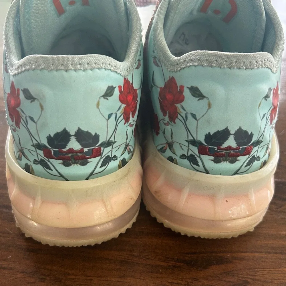Nike LeBron 18 Low X Mimi Plange Basketball Sneakers Shoes Kids Size 3.5Y Floral